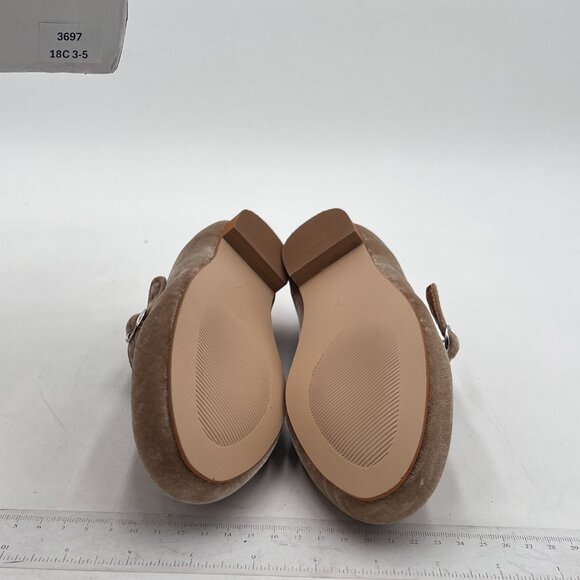 Pazzion Khaki Round Toe Mary Janes Comfortable Strap Buckled Ballet Flats Shoes - Picture 7 of 8